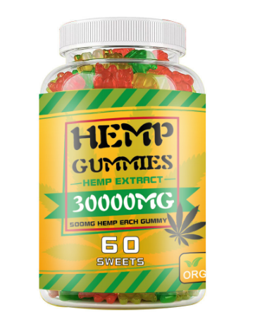 10X Impove Sleep Promote Hormonal Balance3000mg Hemp Gummies Jar