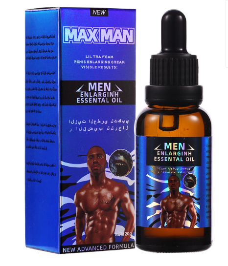 100X MAXMAN Penis Enlargement Oil Man Big Dick Help Male Potency
